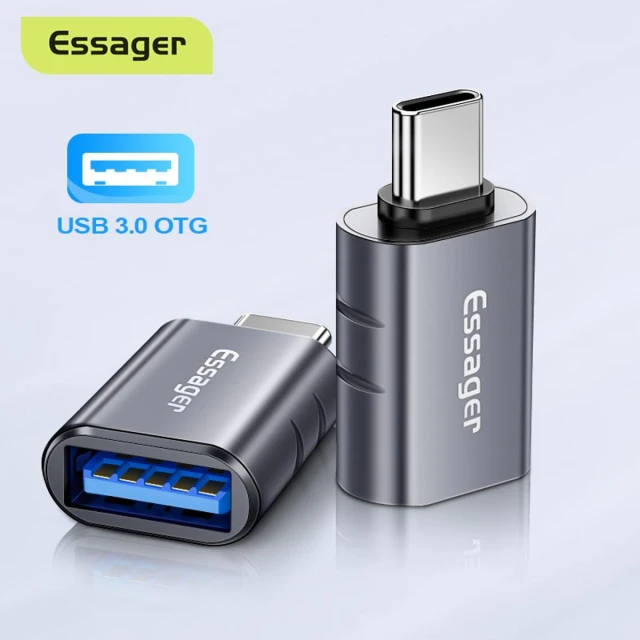 Essager Адаптер USB-C към USB 3.0