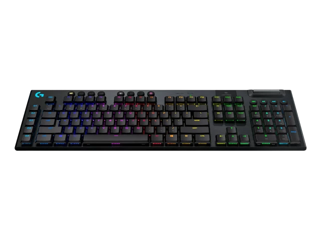 Logitech G915 LIGHTSPEED, CLICKY, RGB Механична безжична клавиатура